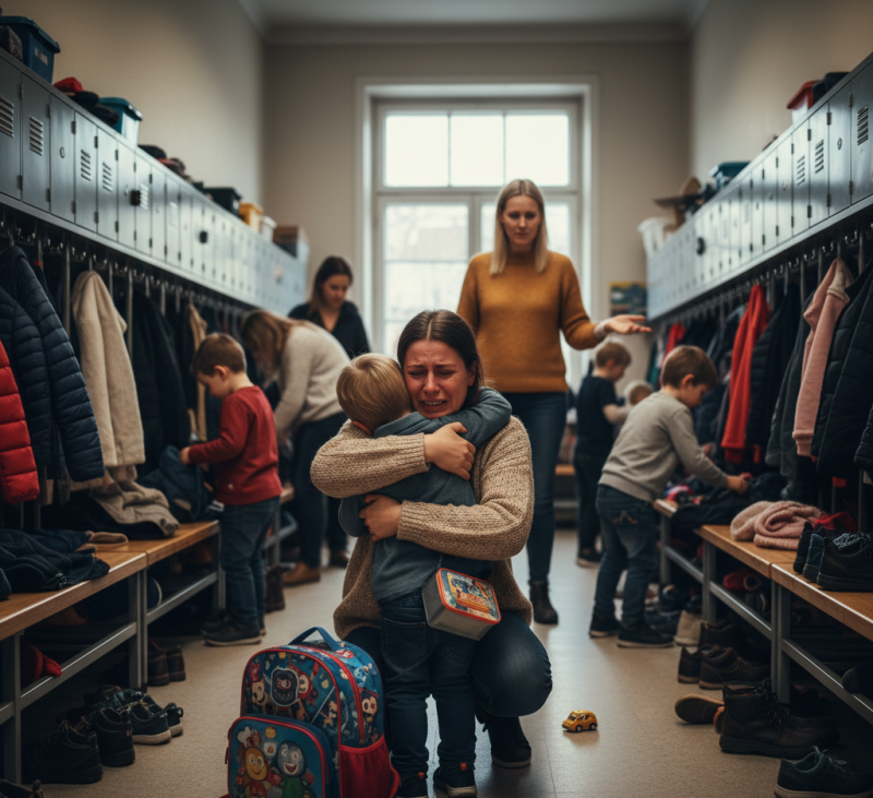 Poranne pożegnanie w szkolnej szatni — jak wspierać dziecko w rozstaniu